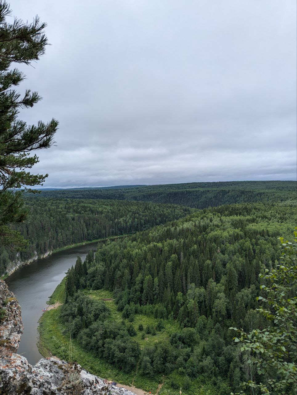 Излучина реки Чусовой